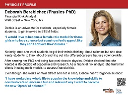 Physicist Profile: Debbie Berebichez