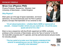 Physicist Profile: Brian Cox