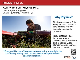 Physicist Profile: Kenny Jensen