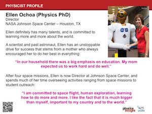 Physicist Profile: Ellen Ochoa