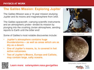 Ellen's Work: The Galileo Mission