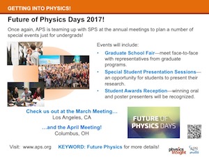 Future of Physics Days 2017