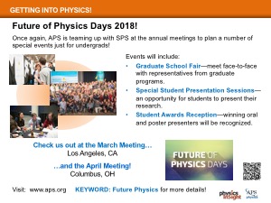 Future of Physics Days 2018