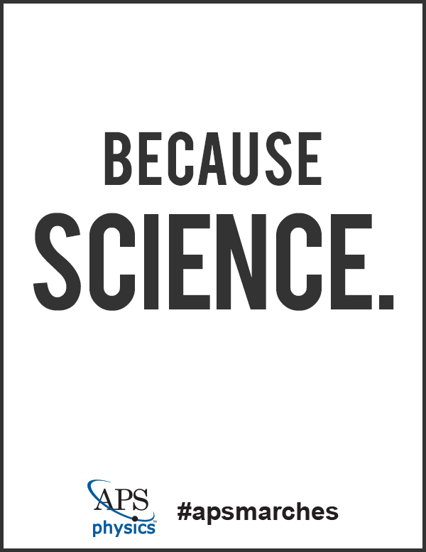 Poster: Because Science