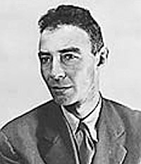 J. Rober Oppenheimer (photo courtesy of the National Archives)