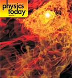 Cover of Physics Today magazine