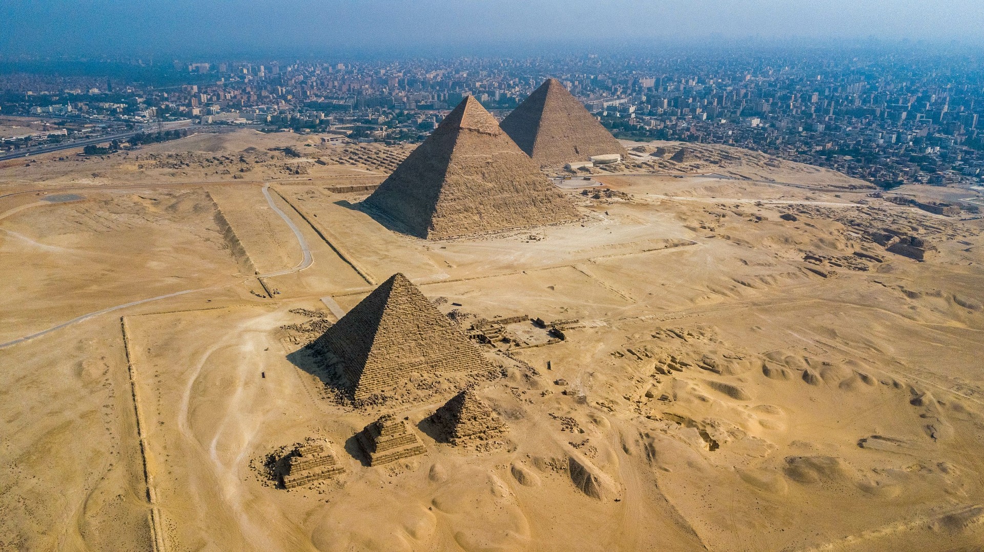 The Giza pyramid