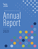 APS Annual Report 2021 cover image