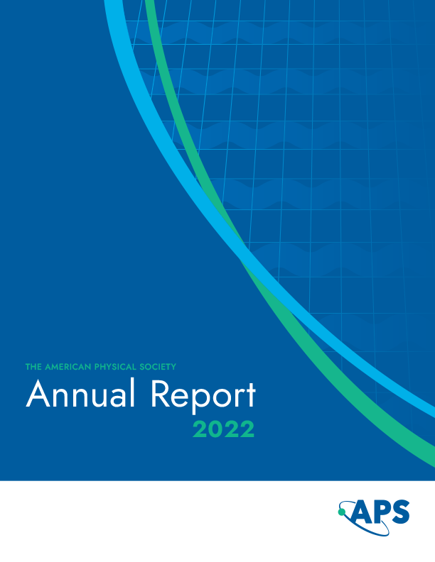 APS Annual Report 2022 cover