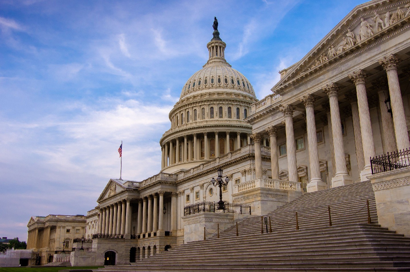 The capitol building in Washington, D.C.