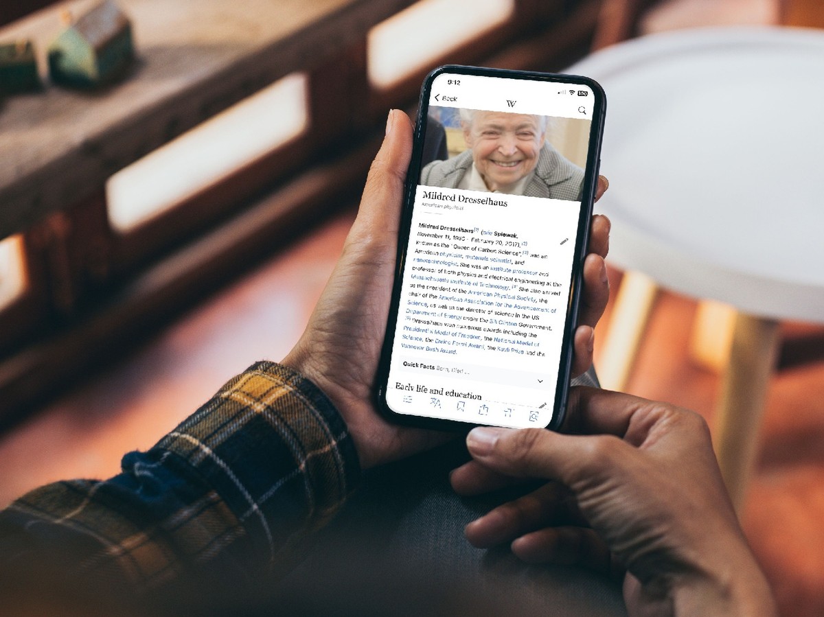 Man looking at his cell phone