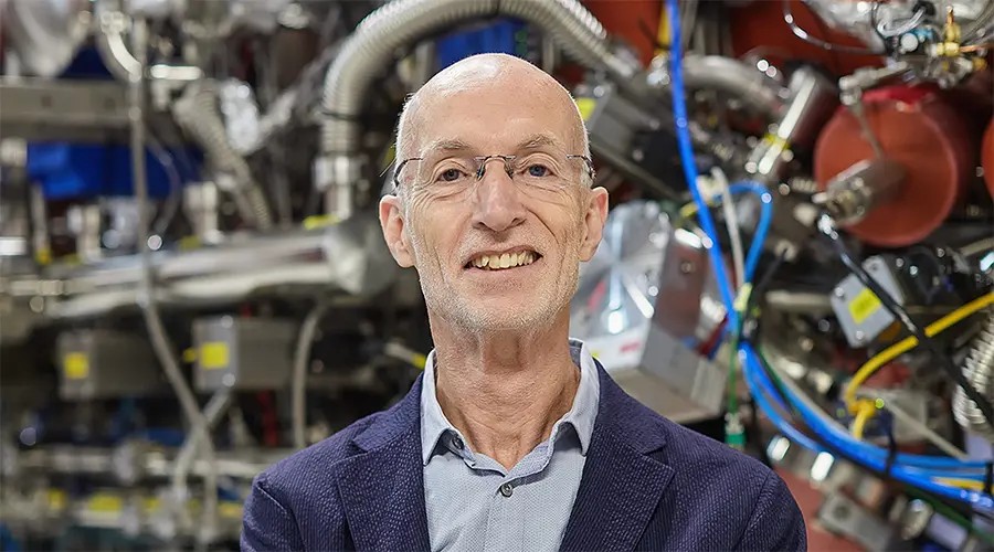 Parkin at the Max Planck Institute of Microstructure Physics in October 2023.