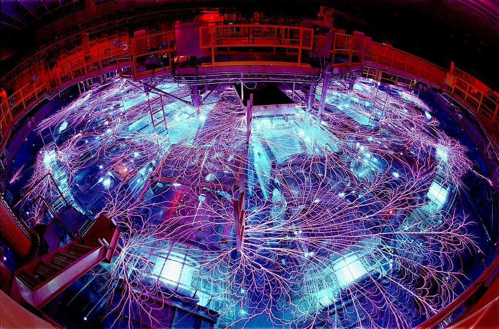 The Z Machine at Sandia National Labs in Albuquerque, New Mexico