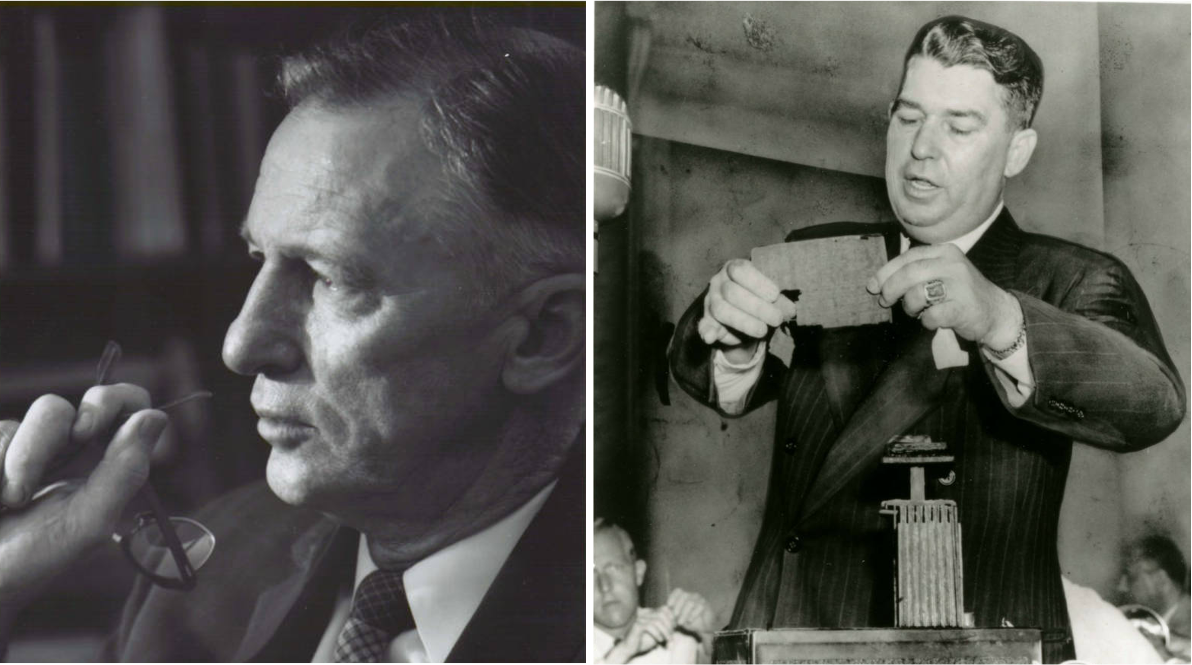 Old photos of Allen Astin and Jess Ritchie