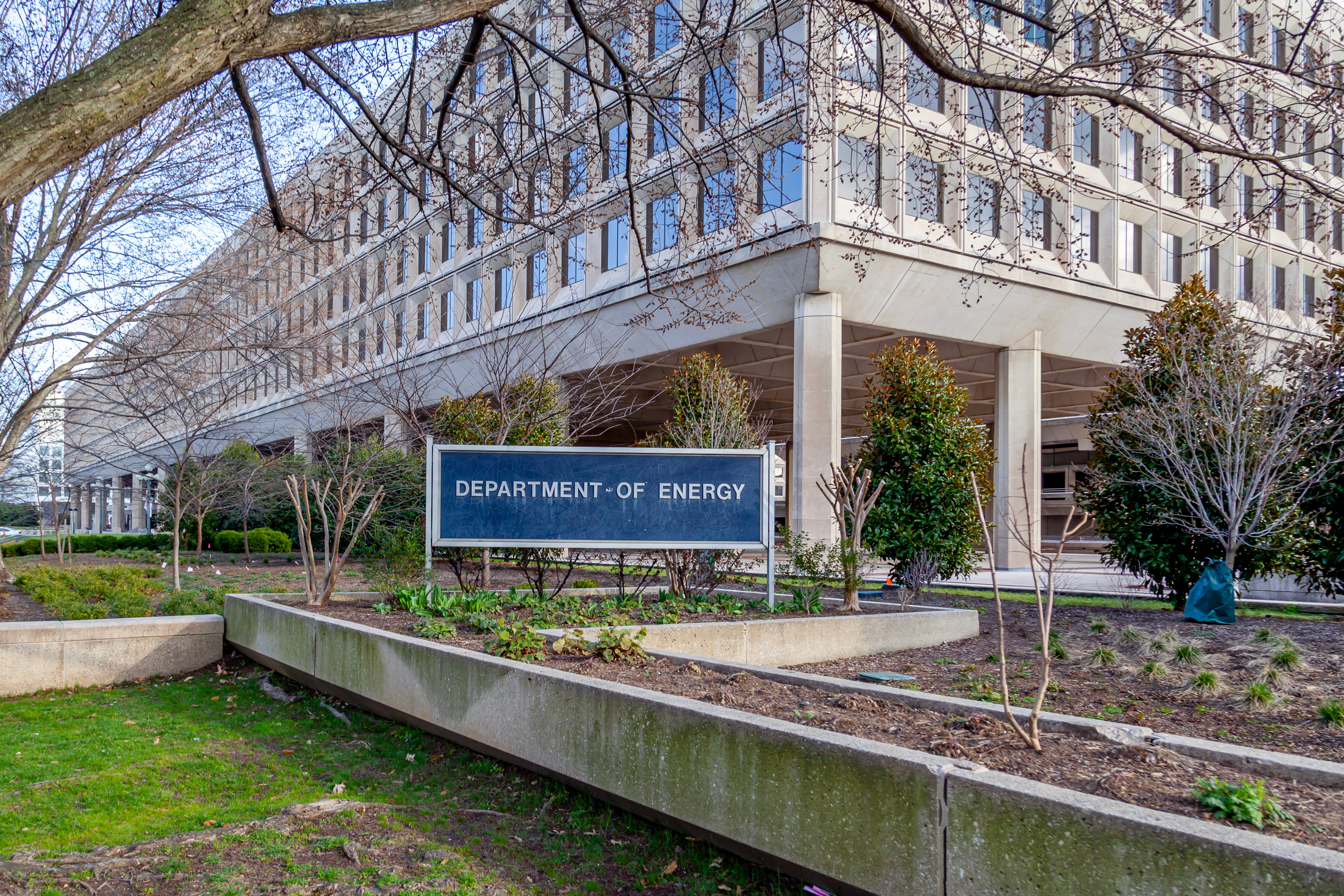 The Department of Energy building