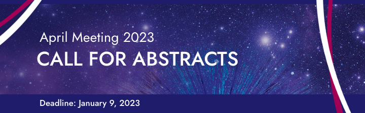 April Meeting Call for Abstracts