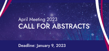 April Meeting Call for Abstracts