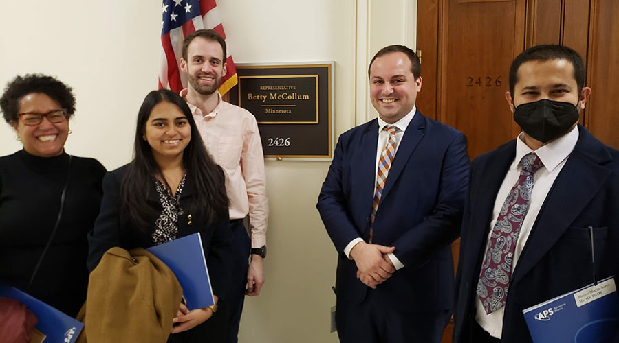 APS Members Advocate for Science on Capitol Hill