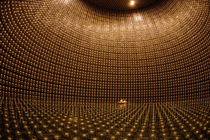 neutrino detector SuperKamiokande in Japan