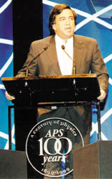 US Secretary of Energy Bill Richardson delivered the keynote address.