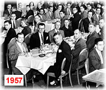 1957: Banquet, St. Louis.