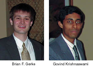 Brian F. Gerke and Govind Krishnaswami
