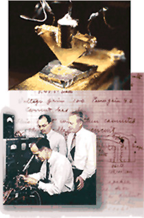 Invention of the First Transistor