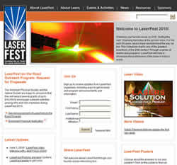 laserfest homepage