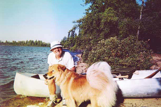 Robert Geroch photo on lake