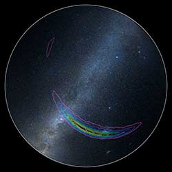 LIGO contour lines