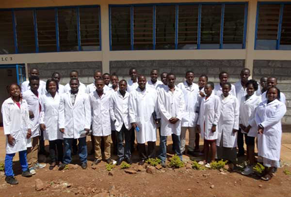 Students from University of Embu, Kenya