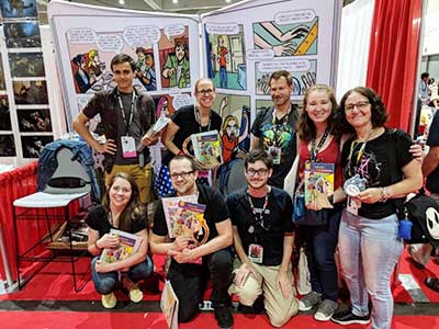 Comic Con 2018 group photo