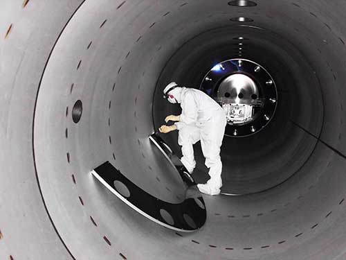 LIGO tube image