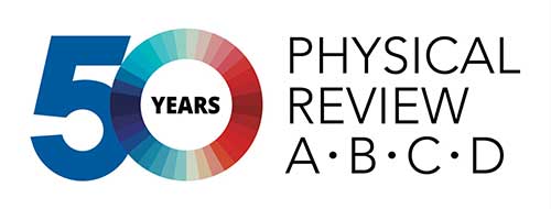 50 years Physical Review logo