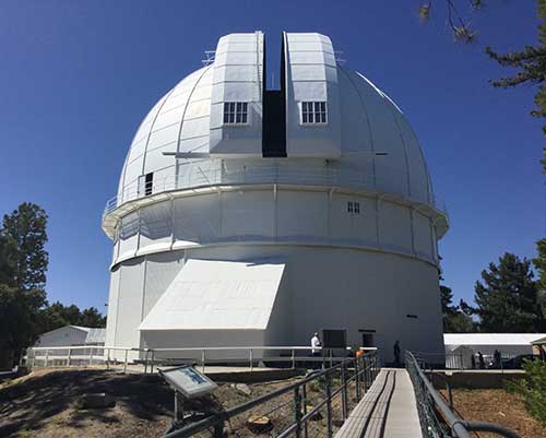 Hooker Telescope at Mt. Wilson