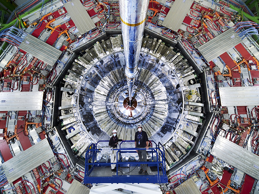 Large Hadron Collider CMS detector